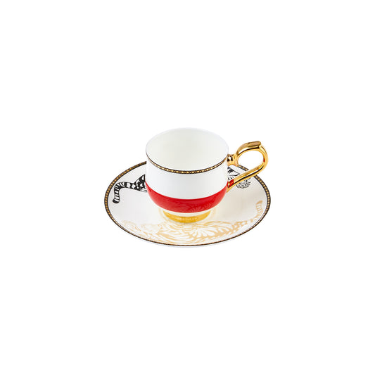 Set cești de cafea Unicef Cuneyt Arkın & Kerem Bursin, Pentru 2 persoane, 90 ml