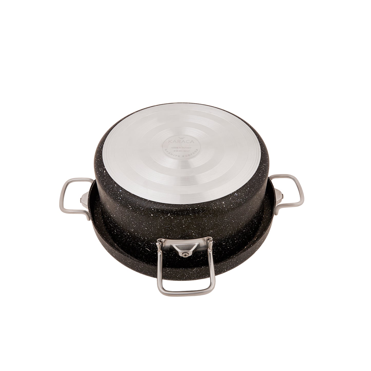 Karaca Mutfaksever Biogranite Saucepan for Stuffed/Wrapped Vine Leaves
