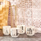 Karaca Galata 4 Piece Porcelain Mug With Stand 160 ml