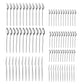 Moongate, 84 Piece 316+ Stainless Steel Cutlery Set for 12 People, Silver