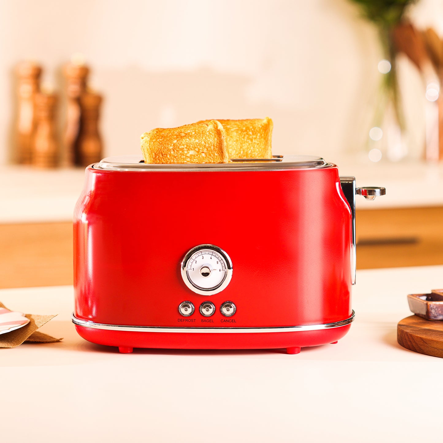 Karaca Retro Red Toaster