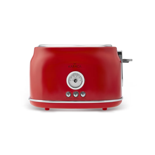 Retro, Toaster, Red