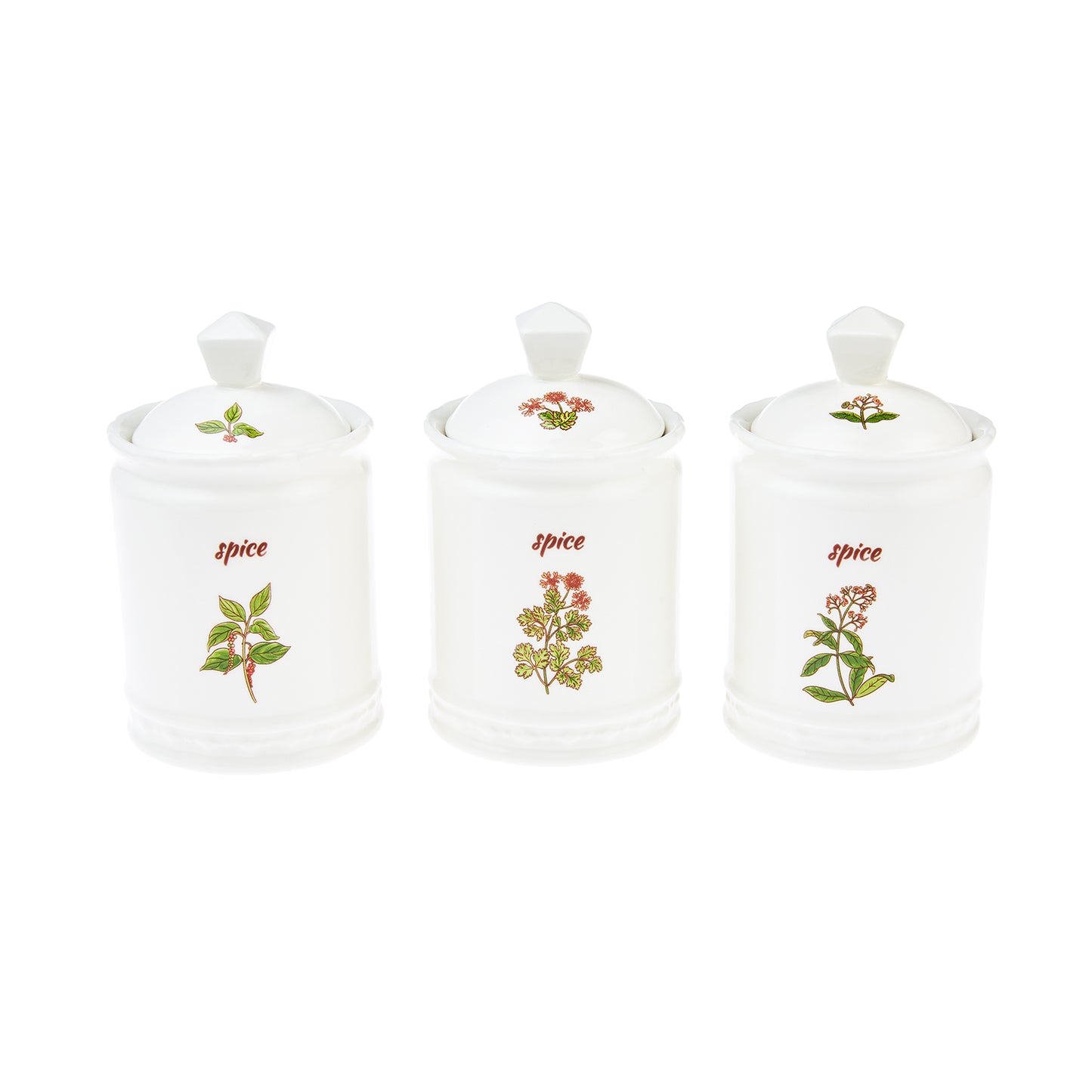 Karaca Woodland 7 Piece Spice Jar Set