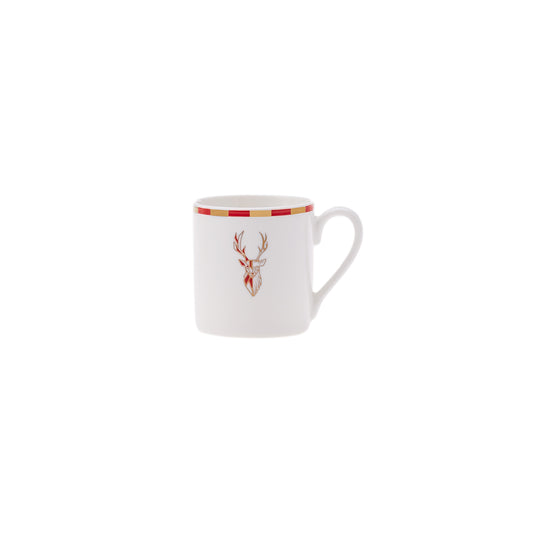 Set cești de cafea Aries Red Column, Pentru 1 persoane, 90 ml