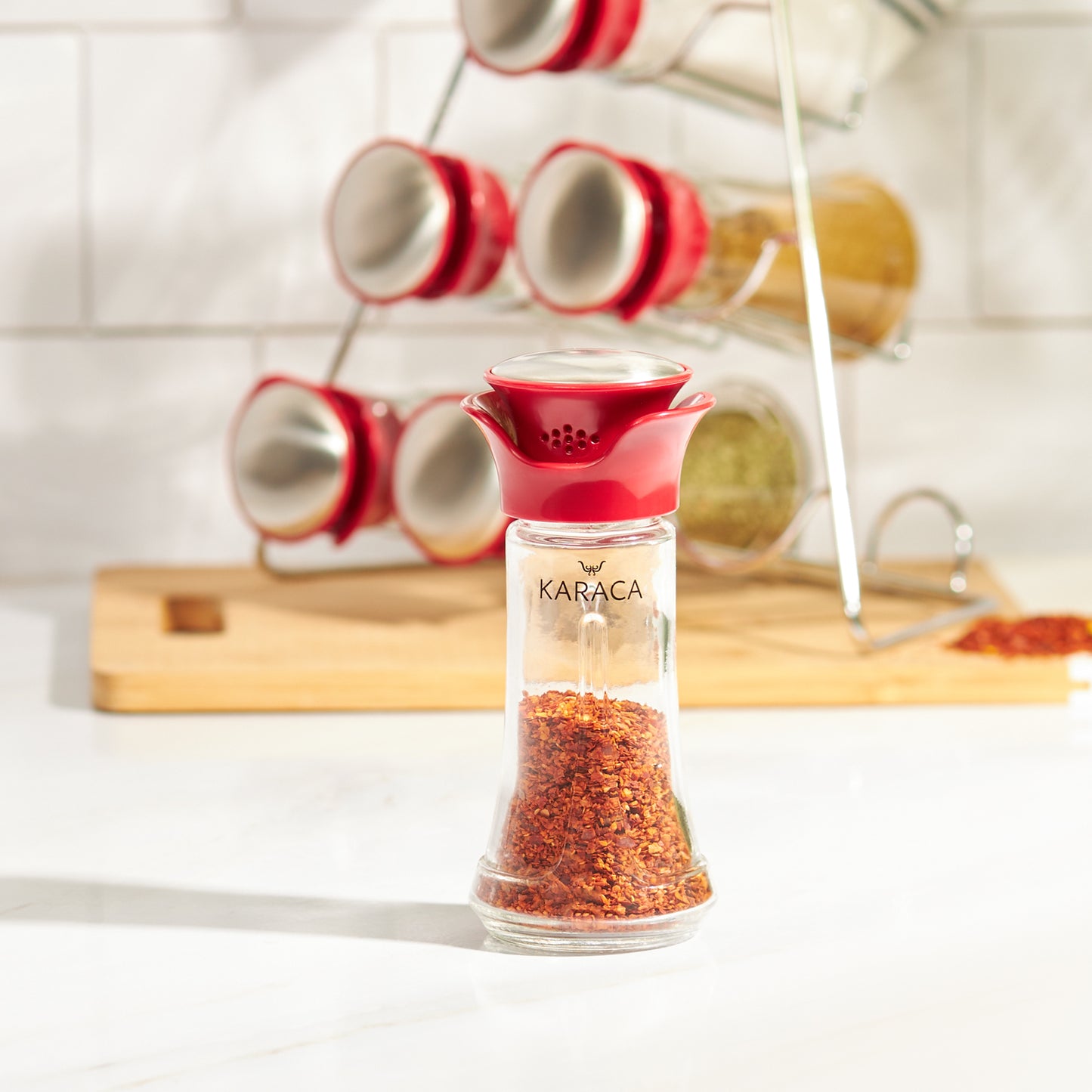 Karaca Nori Triangle 7 Piece Spice Set