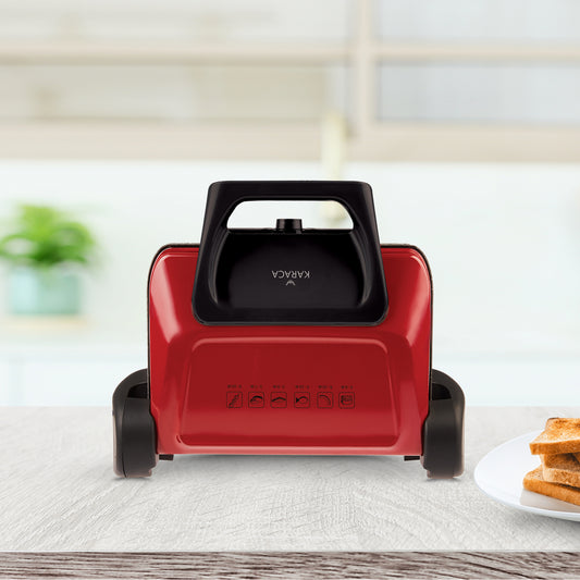 Future Plus, Grill And Toaster, Red, 1800W