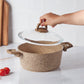 Karaca Wood Silver Oală Bio Granit 24 cm