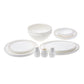 Karaca Streamline Sunset Set vesela pentru 60 piese Alb, Portelan 12 persoane