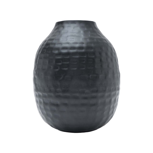Karaca Home Moroccan Vase Black 20.5 x 20.5 x 30 cm