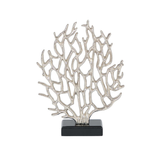 Karaca Home Morocca Coral Tree Trinket Silver 22 x 6.5 x 29 cm