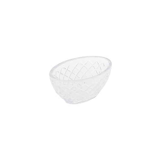 Karaca Home Glass Candy Bowl, 14cmx7cm, Transparent