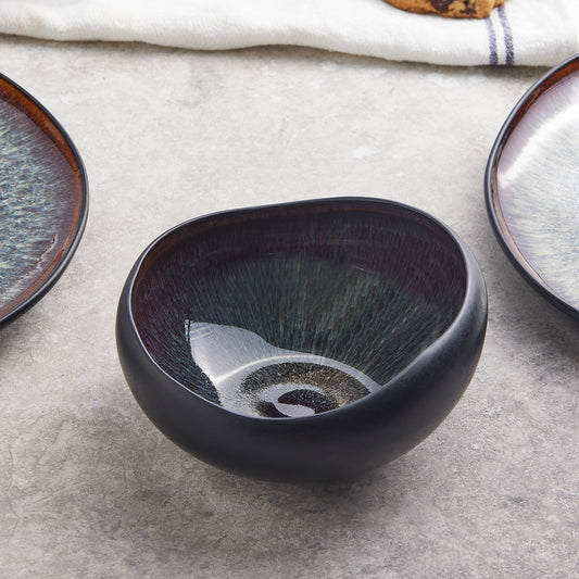 Karaca Black Galactic Ceramic Bowl