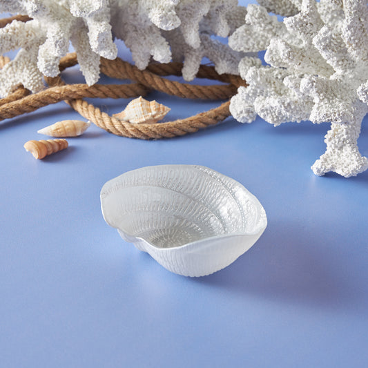 Aqua Marine, Bol de Gustări, 13cm, Alb