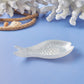Karaca Aqua Marine Fish, Bol pentru gustări alb, 16 cm