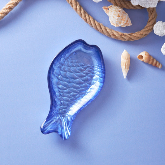 Karaca Aqua Marine Fish Blue Bowl 16 cm