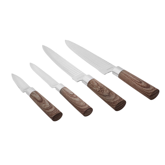 Karaca Timber Knife and Kitchen Utensil Set, 8 Piece