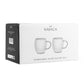 Karaca Set de 2 pahare din sticla borosilicata cu perete dublu 80 ml Transparent