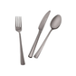 Set de tacâmuri Karaca Arcadia 30 piese, negru lucios