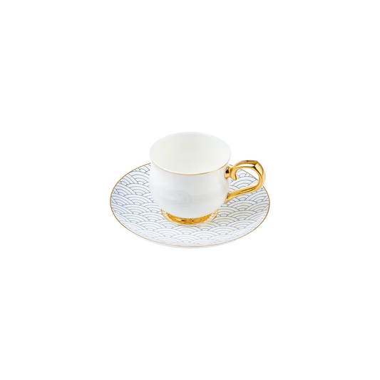 Set cești de cafea Unicef Rahmi Koc, Pentru 2 persoane, 90 ml