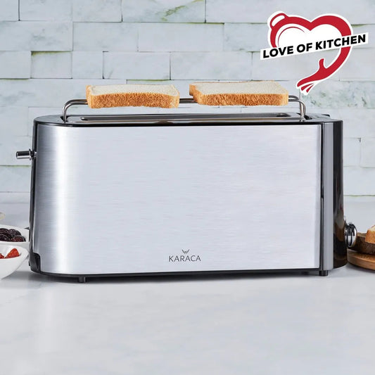 Love of Kitchen, XXL Toaster, Inox, 1030W