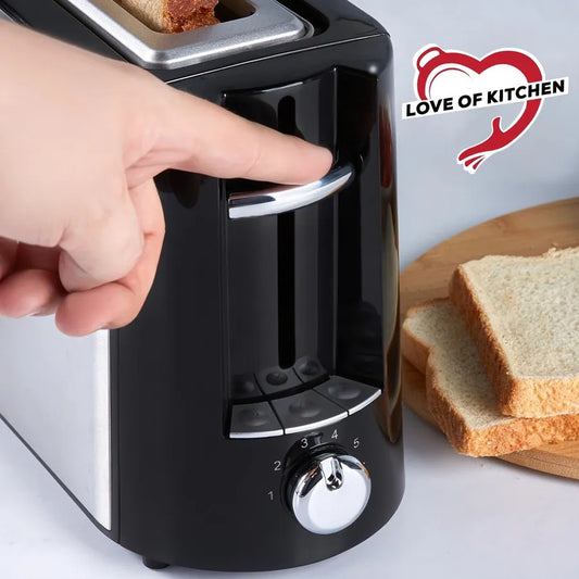 Love of Kitchen, XXL Toaster, Inox, 1030W