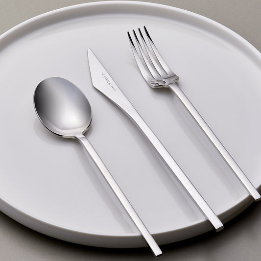 Set De Tacâmuri Premium Karaca Look 316+ Steel, 84 Piese, Pentru 12 Persoane, Cu Cutie