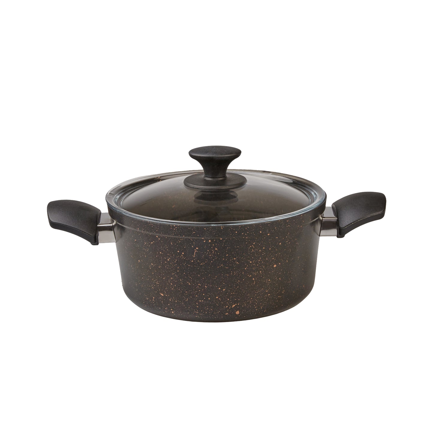 Karaca Biogranit Black Gold Induction Base 7 Piece Cookware Set