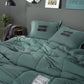 Motto Cotton Comfort, Set de Plapuma, Singura, Petrol