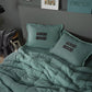 Motto Cotton Comfort, Set de Plapuma, Singura, Petrol