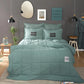 Motto Cotton Comfort, Set de Plapuma, Singura, Petrol