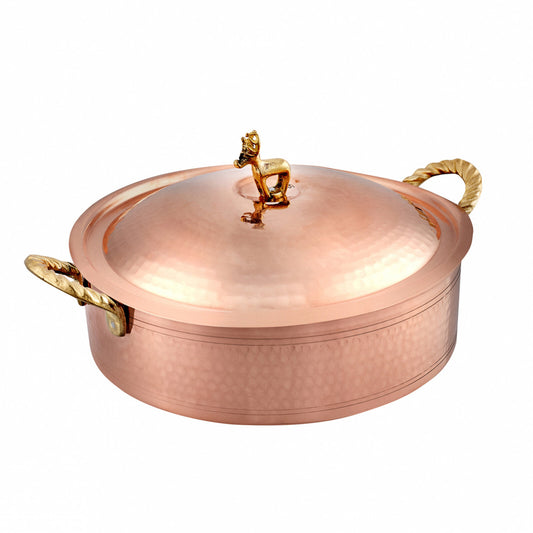 Alacahoyuk, Copper Pot, 18cm, 1.4L