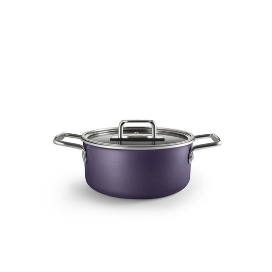 Mastermaid BioDiamond, 9 Piece Cookware Set, Grape Purple