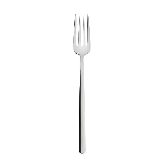 Bead, Stainless Steel Table Fork, Silver