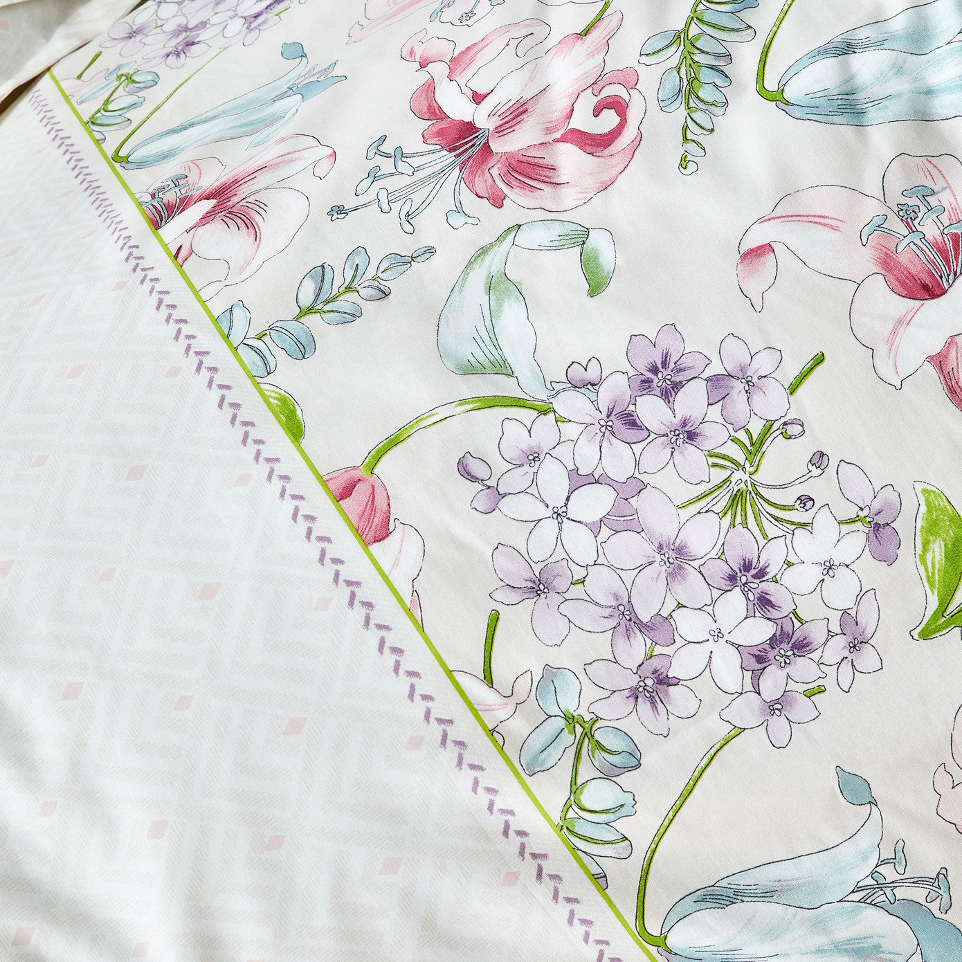 Karraca Home Melosa Set Husă Pılotă Două Persoane (Plıabıl)  Roz
