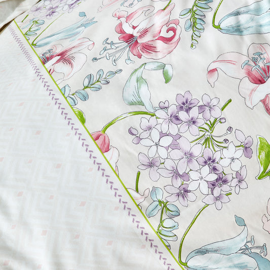 Karraca Home Melosa Set Husă Pılotă Două Persoane (Plıabıl)  Roz