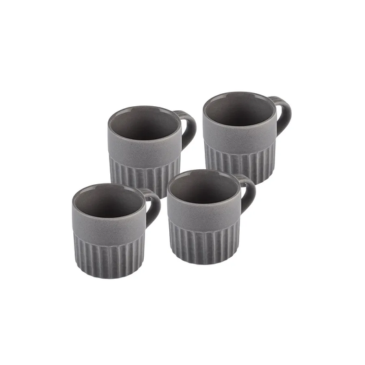 Sendai, 4 Piese, Set de cești de Cafea Turcească Pentru 4 persoane, 120ML