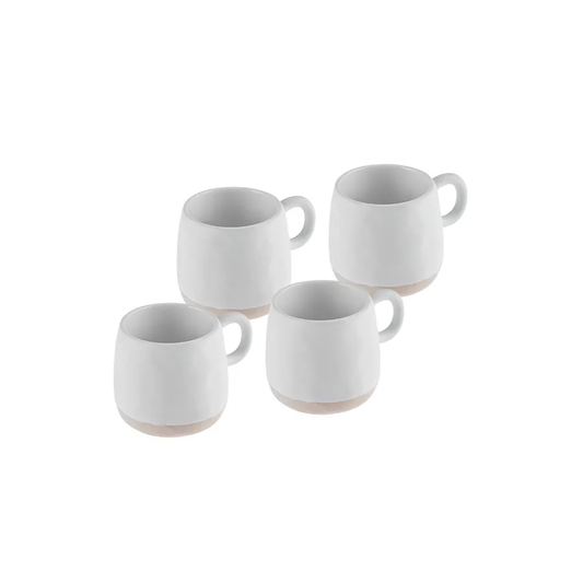 Fika, 4 Piese, Set de cești de Cafea Turcească Pentru 4 persoane, 120ML