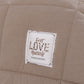 Motto Cotton Comfort, Quilt Set, Double, Beige