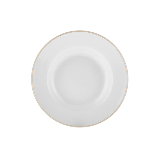 Set Veselă Karaca Rebeca Gold Porțelan, 24 Pıese, Pentru 6 Persoane