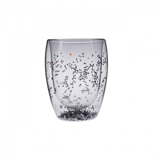 Karaca Pia Star Sticla Tumbler, 350ml, Multi Transparent