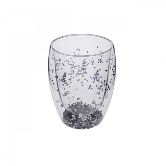 Karaca Pia Star Sticla Tumbler, 350ml, Multi Transparent