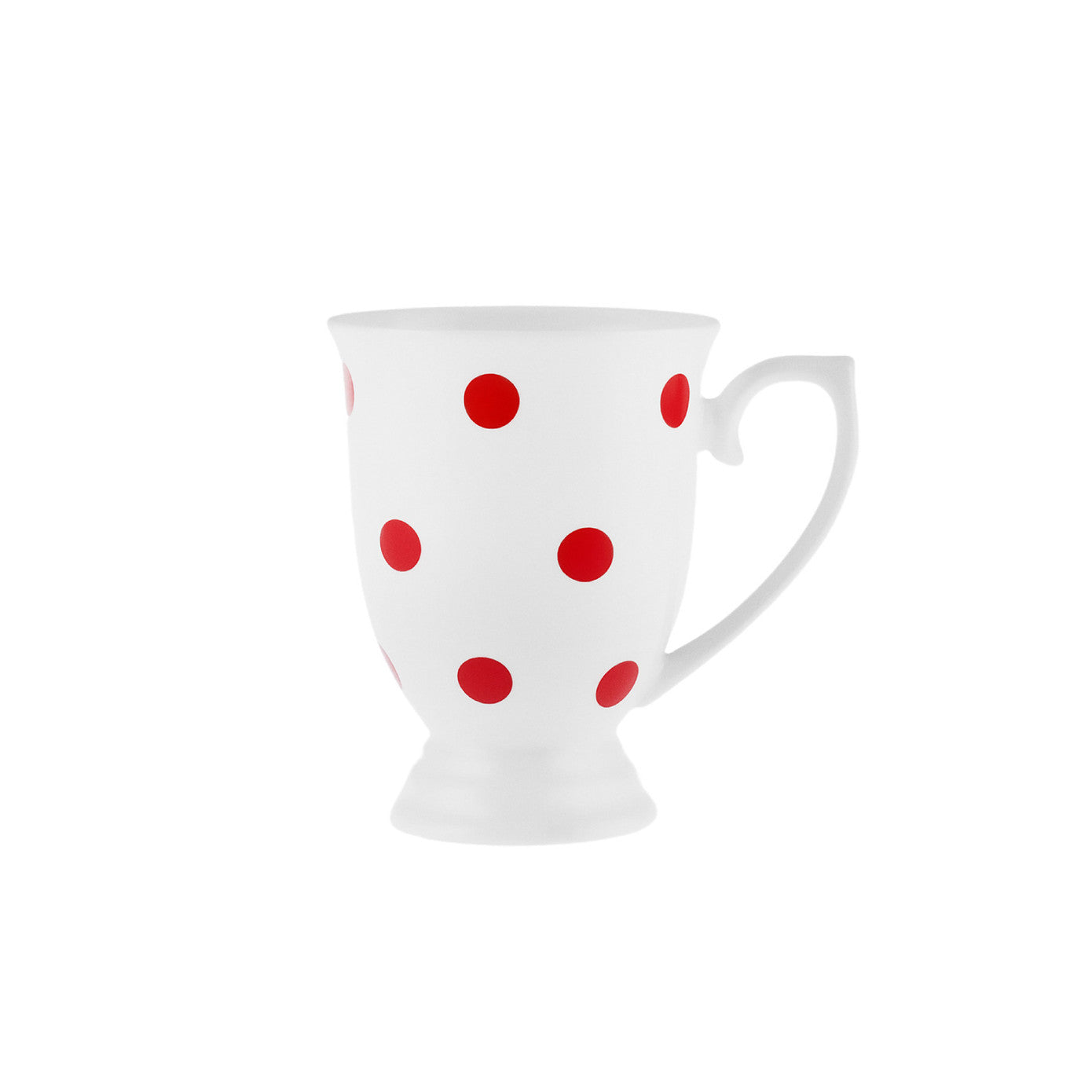 Polka Dot, Cană, 360ML, Alb Multi