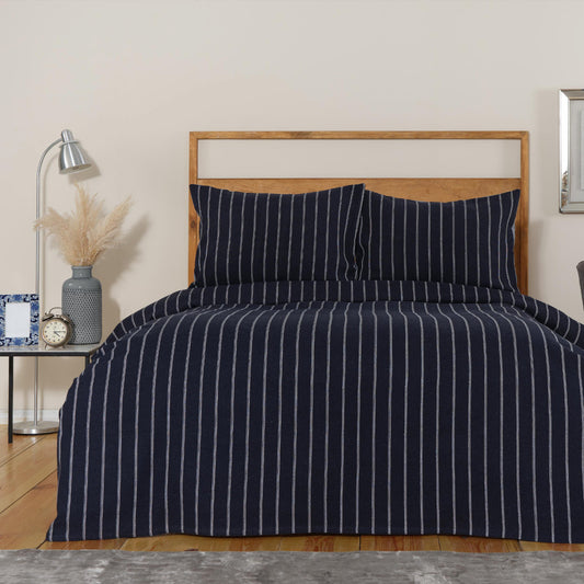 Vella, Bedspread Set, Double, Indigo