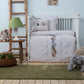 Karaca Home Set Husă Pılotă Bebeluș Lındo 100% Bumbac Rnf
