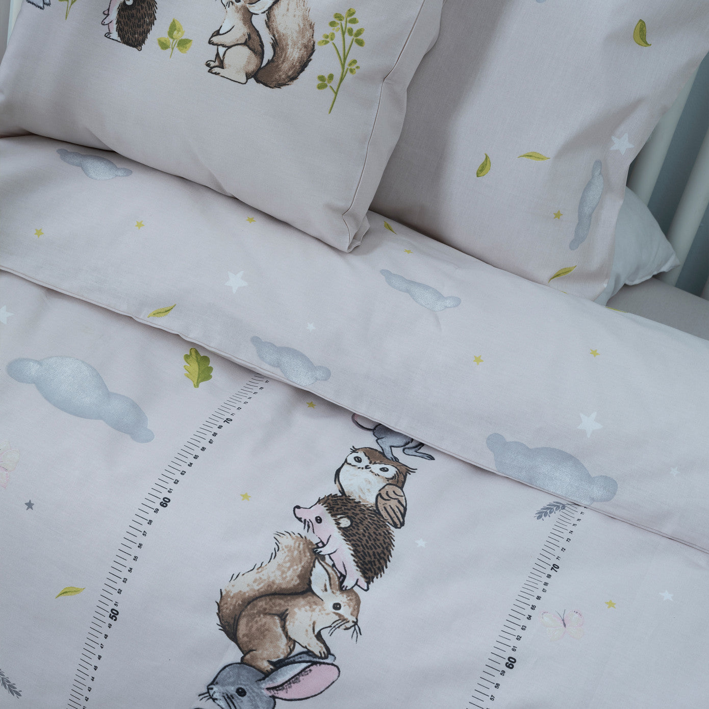 Karaca Home Set Husă Pılotă Bebeluș Lındo 100% Bumbac Rnf