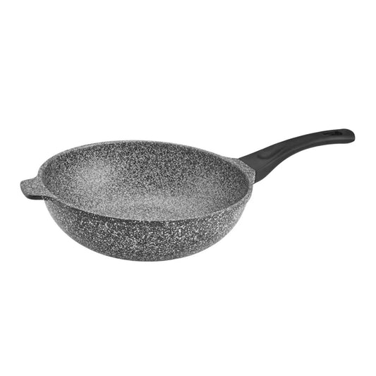 Serra, Biogranite Wok Pan, Induction, 28cm, Grey