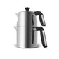 Cayeli, Stainless Steel Teapot Set, Medium, Induction, Silver
