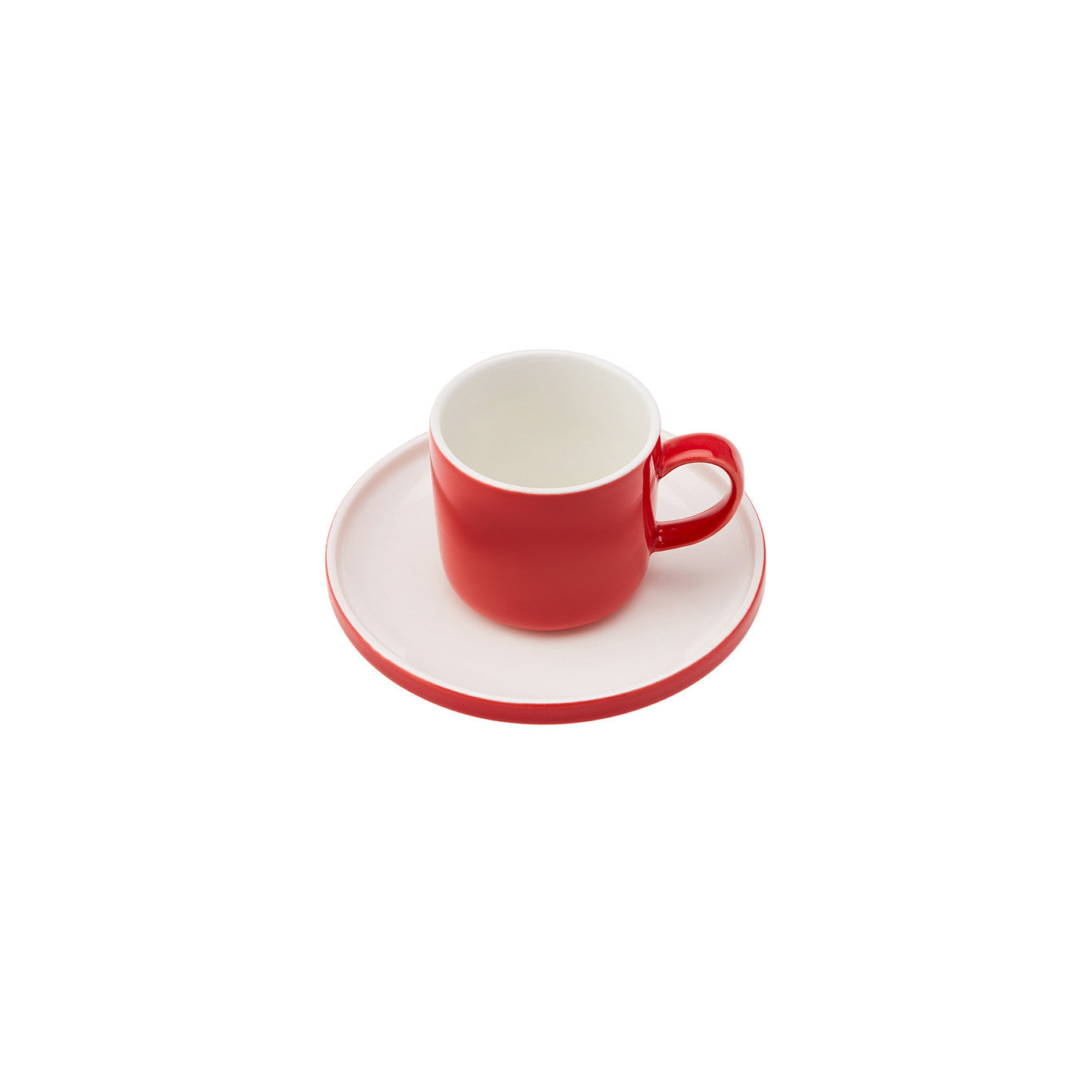 Karaca Nordic Red Set de mic dejun de 24 de piese pentru 6 persoane