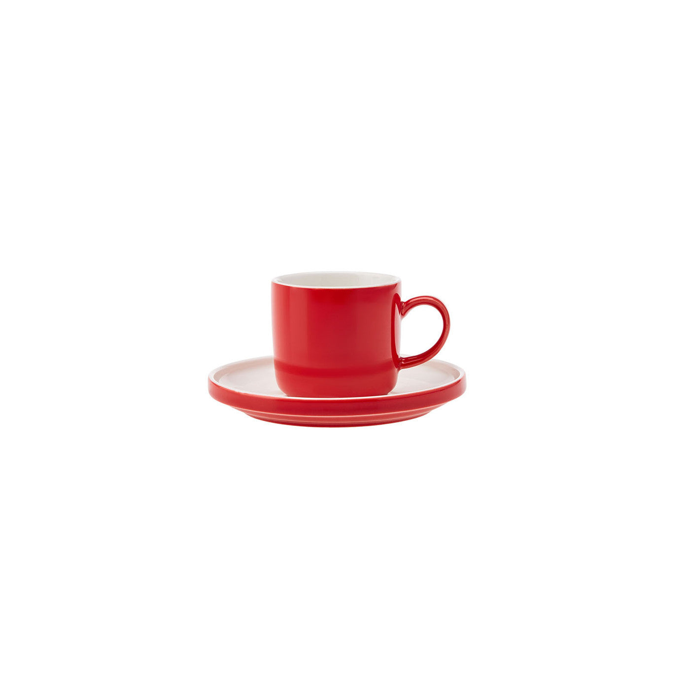 Karaca Nordic Red Set de mic dejun de 24 de piese pentru 6 persoane