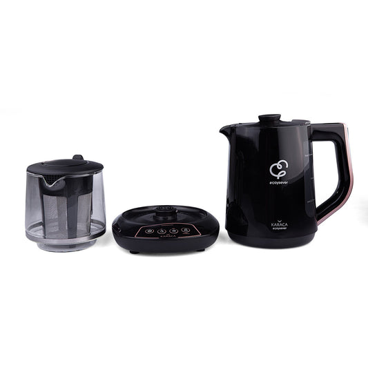 Çaysever, Talking Tea Maker Plus Kettle, Rosegold